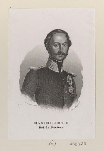 MAXIMILLIEN II Roi de Baviere