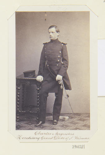 Karl August, Hereditary Grand Duke of Saxe-Weimar-Eisenach (1844-94) Karl August, Hereditary Grand Duke of Saxe-Weimar-Eisenach (1844-94)