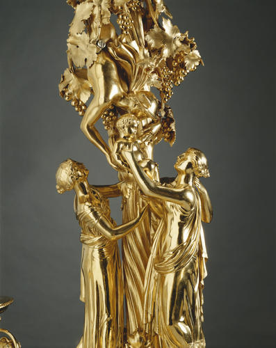 Master: Mercury and Bacchus candelabrum (part of The Grand Service)
Item: Mercury and Bacchus Candelabrum
