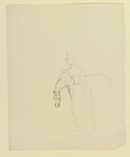Master: Queen Victoria's Sketch Book
Item: Woman with a horse