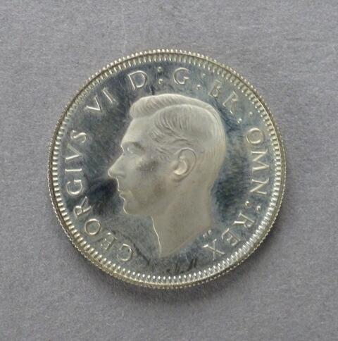 George VI Proof shilling (English type) George VI Proof shilling (English type)
