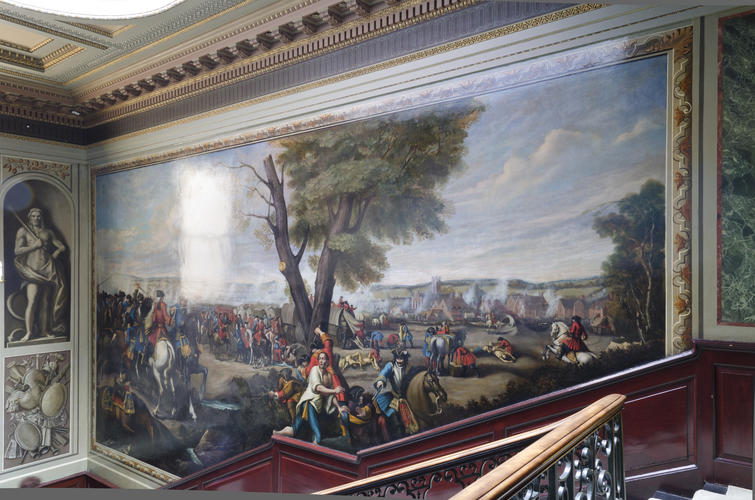 The Battle of Ramilles, 23 May 1706: The Rout of the French from the Village of Ramillies at the Close of the Battle The Battle of Ramilles, 23 May 1706: The Rout of the French from the Village of Ramillies at the Close of the Battle