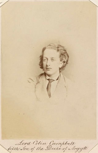 Lord Colin Campbell, fifth son of the Duke of Argyll. [Photographs, English Portraits. Volume 70. ]