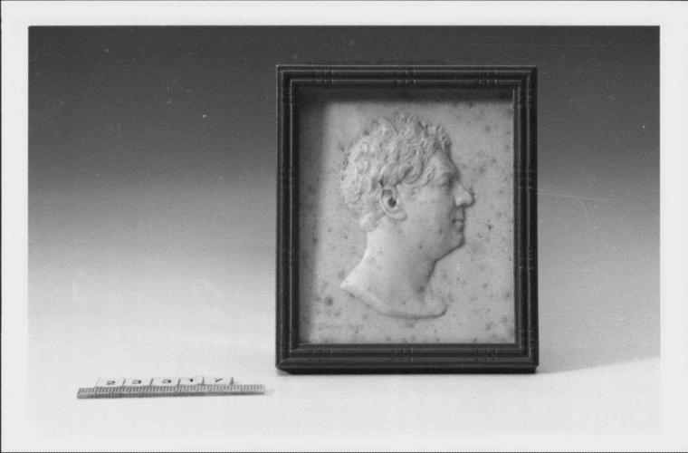 Plaque of George IV (1762-1830)