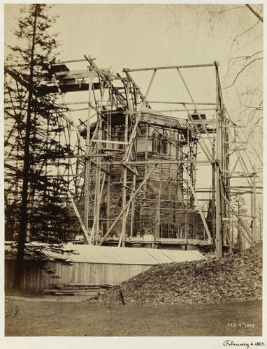 Construction of the Mausoleum at Frogmore Construction of the Mausoleum at Frogmore