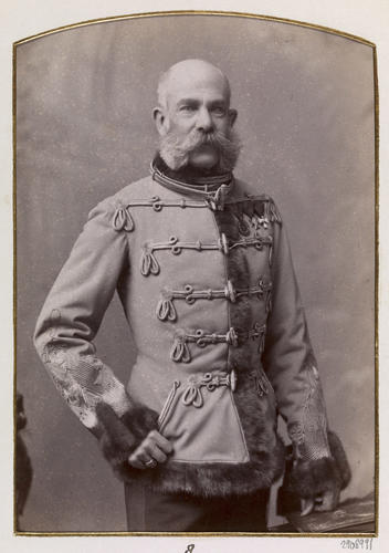Emperor Franz Joseph of Austria. [Album: Photographs. Royal Portraits, 1883-1891]