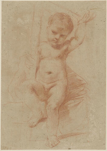 The seated Christ Child with the Cross The seated Christ Child with the Cross