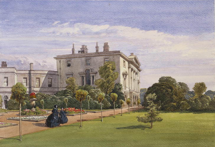 The White Lodge, Richmond Park: garden front