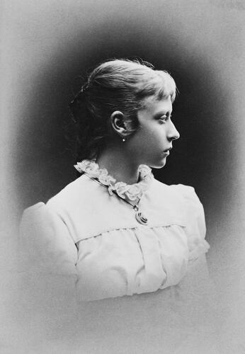 Princess Victoria of Hesse, 1877 [in Portraits of Royal Children Vol. 22 1877-78]