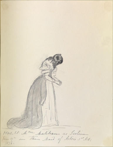 Master: H. R. H. THE PRINCESS VICTORIA SOUVENIRS DE L'OPERA VOL I.
Item: Mademoiselle Malibran as Isoline