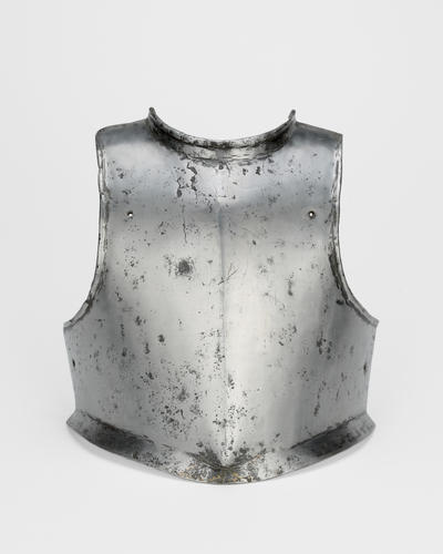 Master: Pikeman's breastplate and back plate
Item: Harquebusier's breastplate Master: Pikeman's breastplate and back plate
Item: Harquebusier's breastplate