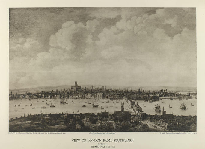 View of London from Southwark View of London from Southwark