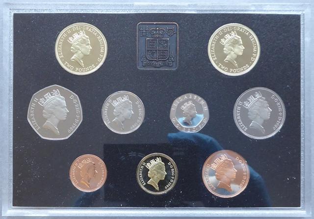 GREAT BRITAIN. 	Proof two pounds commemorating the tercentenary of the Bill of Rights