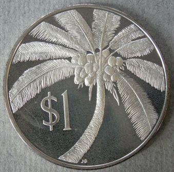 Western Samoa. Proof One Dollar 1974 Western Samoa. Proof One Dollar 1974