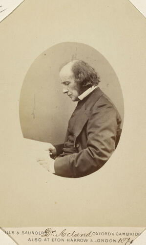 Dr Acland. [Photographs, English Portraits. Volume 70. ]