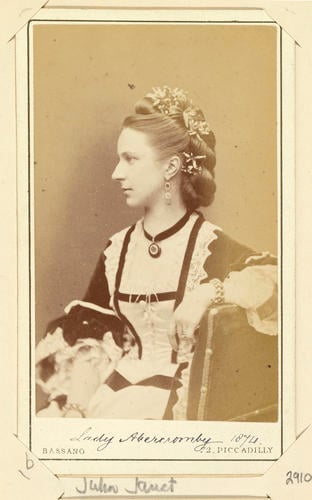 Lady Abercromby. 1874. [Royal Household Portraits. Volume 55. ]