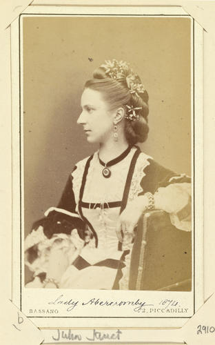 Lady Abercromby. 1874. [Royal Household Portraits. Volume 55. ]