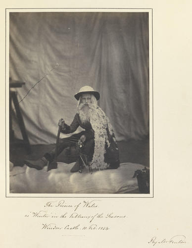 Albert Edward, Prince of Wales as 'Winter' Albert Edward, Prince of Wales as 'Winter'