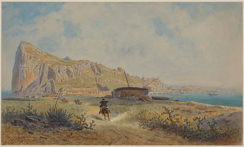 View of Gibraltar
