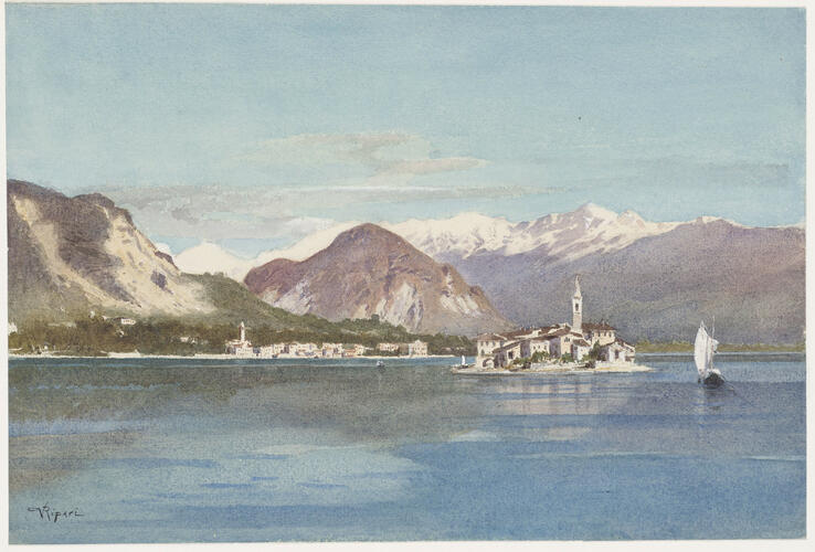 View of Baveno and the Isola dei Pescatori from Lake Maggiore View of Baveno and the Isola dei Pescatori from Lake Maggiore