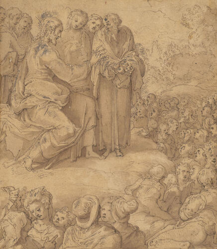Christ feeding the multitude