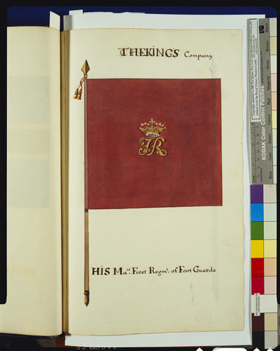 Drawings of the Colours and Standards of the British Army : Tempore James II &c. &c. &c