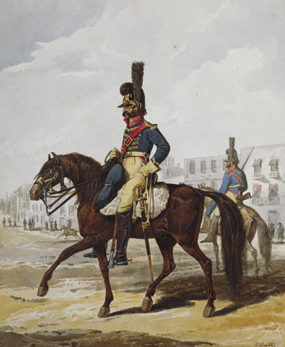 Portuguese Army. Vavalry Police Guard of Lisbon, 1812