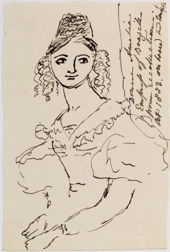 Master: PRINCESS VICTORIA SKETCHES 1
Item: Donna Amelia Empress of Brazil Master: PRINCESS VICTORIA SKETCHES 1
Item: Donna Amelia Empress of Brazil