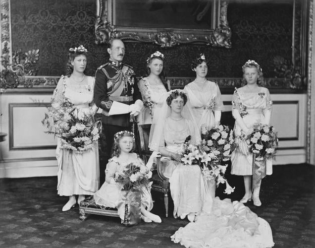 Wedding of Prince Arthur of Connaught and Alexandra. Duchess of Fife, October 15th 1913
