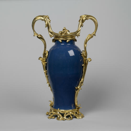 Vase with mounts