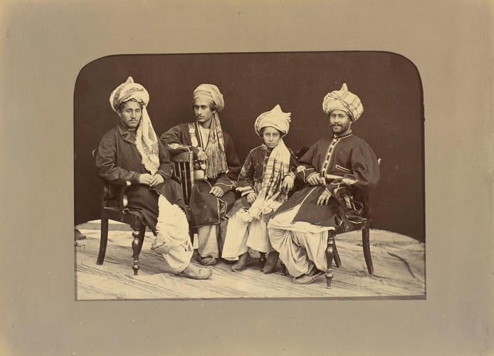 Four sons of Nowroz Khan of Lalpura Four sons of Nowroz Khan of Lalpura