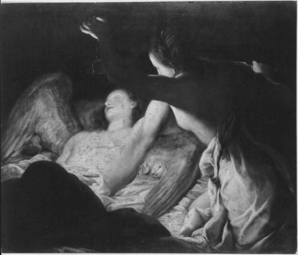 Psyche Discovering the Sleeping Cupid Psyche Discovering the Sleeping Cupid