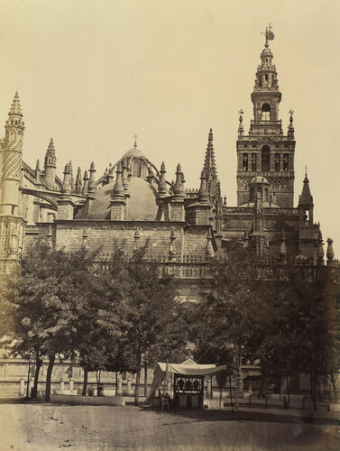 Cathedral and Orange Court, Seville