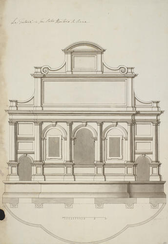 'La Fontana in San Pietro Montorio a Roma'