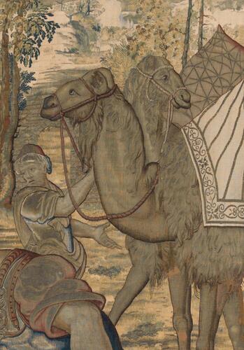 Master: The Story of Abraham Series
Item: Oath and Departure of Eliezer, Genesis Ch. 24, v. 9-10 Master: The Story of Abraham Series
Item: Oath and Departure of Eliezer, Genesis Ch. 24, v. 9-10
