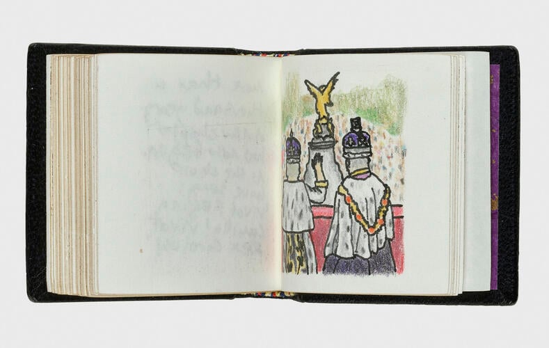 The Coronation of King Charles III and Queen Camilla, 6. V. 2023 / written by Robert Hardman ; illustrations by Phoebe Hardman