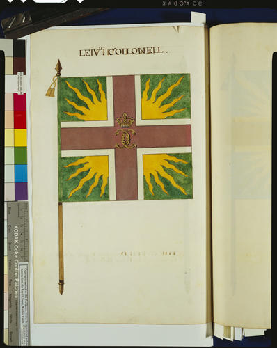 Drawings of the Colours and Standards of the British Army : Tempore James II &c. &c. &c Drawings of the Colours and Standards of the British Army : Tempore James II &c. &c. &c