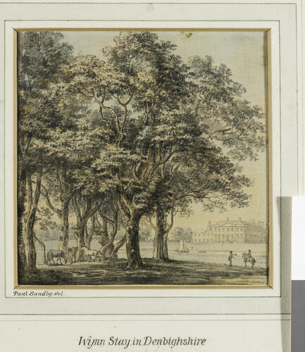 Wynn Stay in Denbighshire, the seat of Sir Watkin Williams-Wynn, Bart