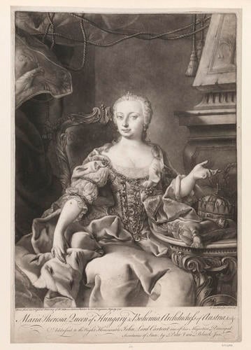 Maria Theresia, Queen of Hungary and Bohemia, Archduchess of Austria Maria Theresia, Queen of Hungary and Bohemia, Archduchess of Austria