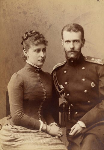 Grand Duke Sergei Alexandrovich and Grand Duchess Elizabeth Feodorovna, when Princess Elisabeth of Hesse