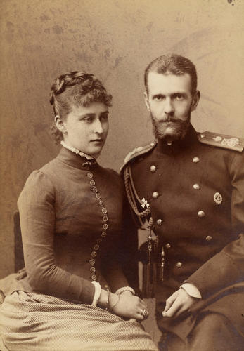 Grand Duke Sergei Alexandrovich and Grand Duchess Elizabeth Feodorovna, when Princess Elisabeth of Hesse Grand Duke Sergei Alexandrovich and Grand Duchess Elizabeth Feodorovna, when Princess Elisabeth of Hesse
