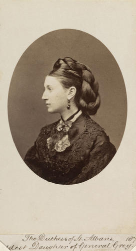 The Duchess of St Albans, eldest daughter of General Grey. [Photographs, English Portraits. Volume 70. ]