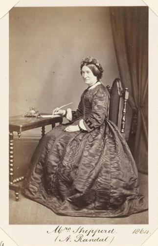 Mrs Shepperd (A. Randall). 1864. [Royal Household Portraits. Volume 54. ]