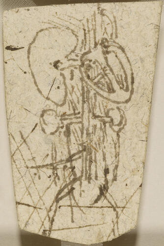 A sketch of the liver, heart and kidneys