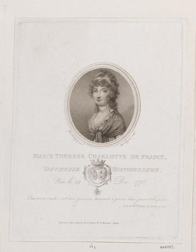 MARIE THERESE CHARLOTTE DE FRANCE MARIE THERESE CHARLOTTE DE FRANCE