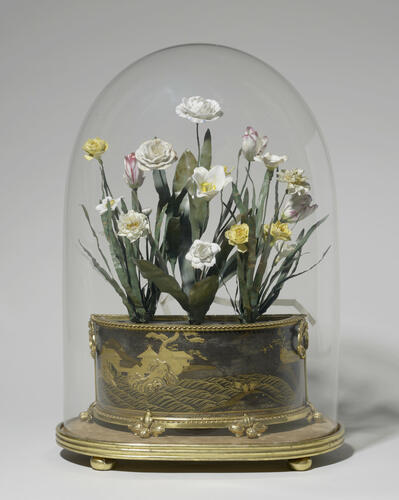 Master: Pair of jardinière and bases Master: Pair of jardinière and bases
