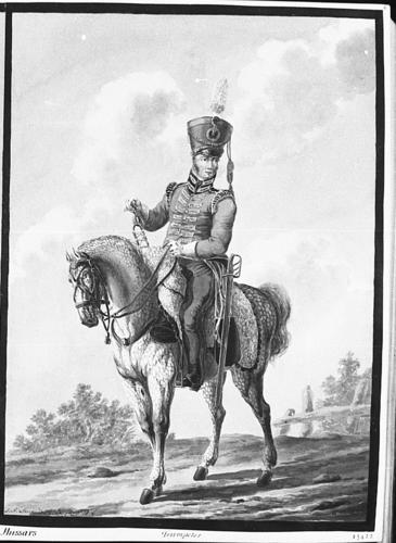 British Army. Trumpeter, 2nd Hussars, King's German Legion British Army. Trumpeter, 2nd Hussars, King's German Legion