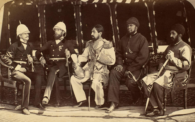 Key figures involved in the signing of the Treaty of Gandamak Key figures involved in the signing of the Treaty of Gandamak
