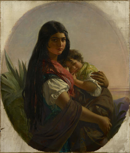 A Spanish Gipsy Mother