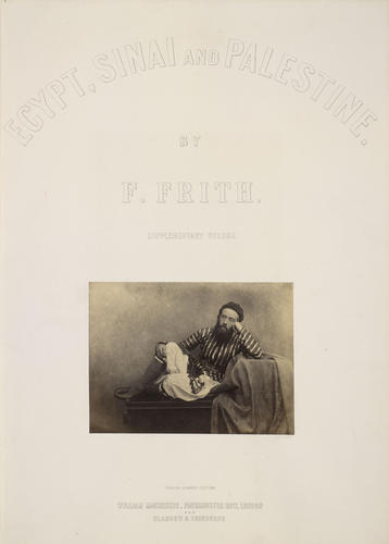 Egypt, Sinai and Palestine by Francis Frith. 'Turkish summer costume' Egypt, Sinai and Palestine by Francis Frith. 'Turkish summer costume'